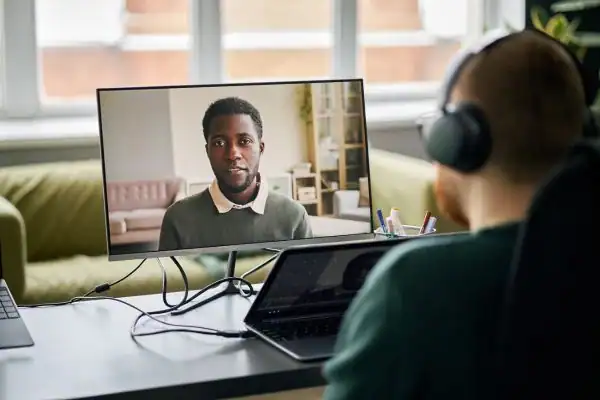 image of online mediation Hereford in progress.